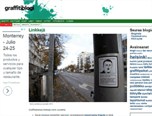 Tablet Screenshot of graffitiblogi.net